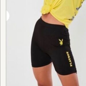 Playboy biker shorts